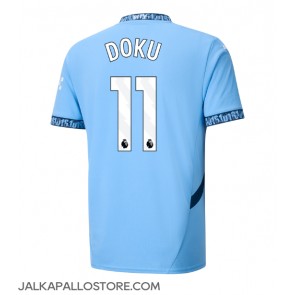 Manchester City Jeremy Doku #11 Kotipaita 2024-25 Lyhythihainen